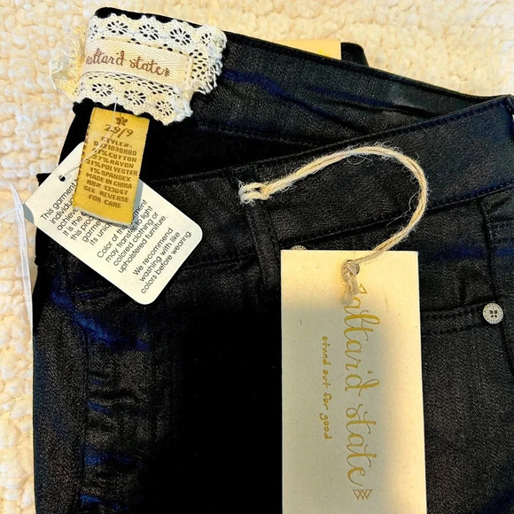 Altar’d State Black Skinny Stretch Jeans Size 9 - Picture 2 of 6